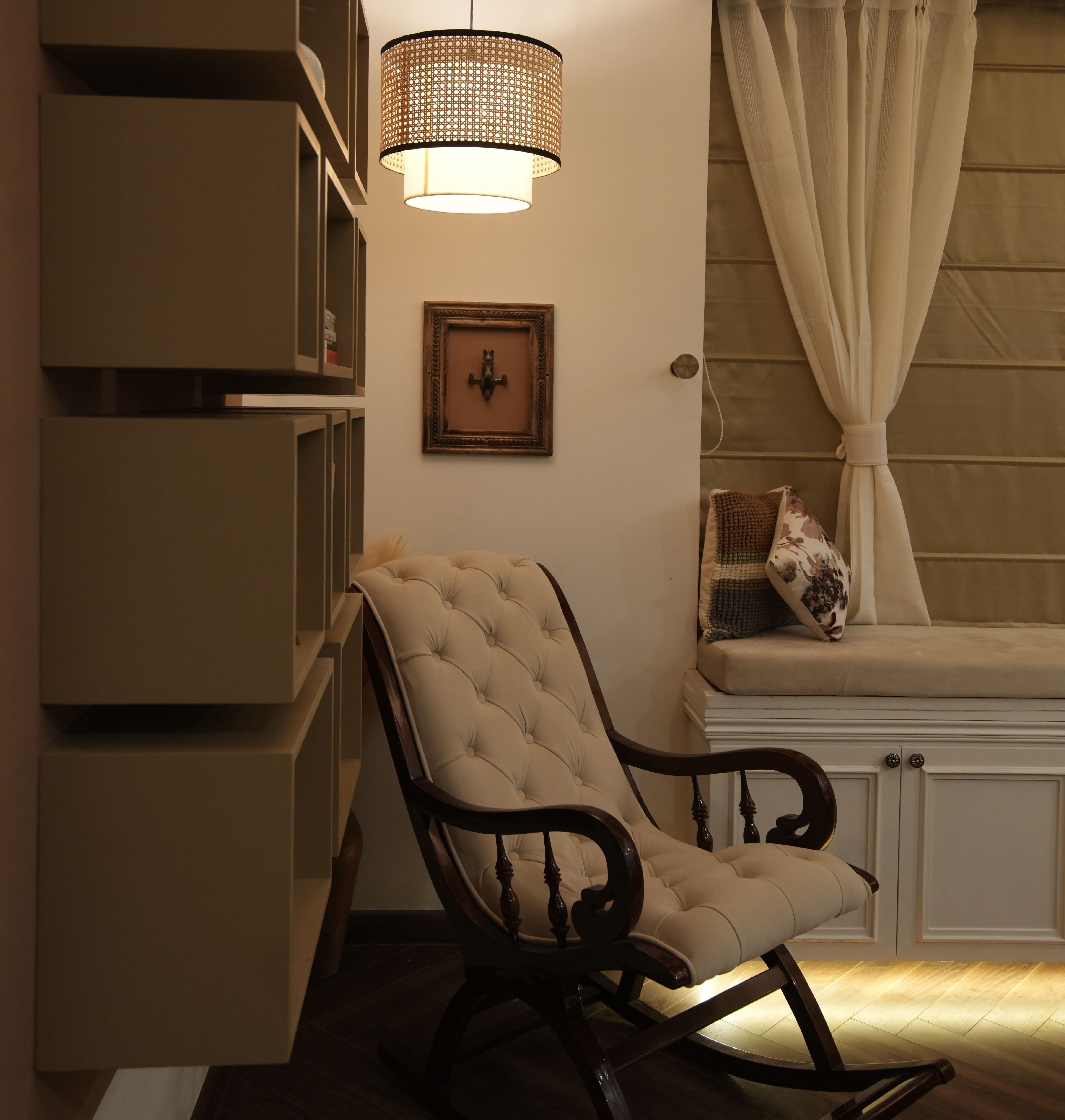 Modern interior design living room by Over the Walls in Noida, Gurgaon and South Delhi